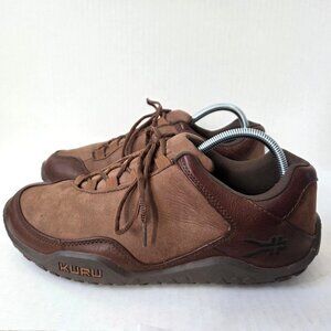 Kuru Shoes Mens 10 Chicane Brown Leather Trail Hiking Comfort